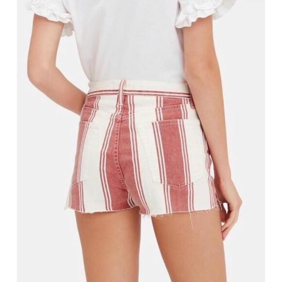 NWOT Womens FRAME Le Cutoff Raw Hem Shorts Size 29 - Picture 2 of 7